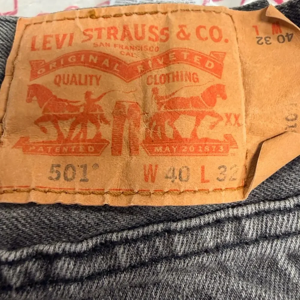 Levi’s 501 Gray Men's Jeans